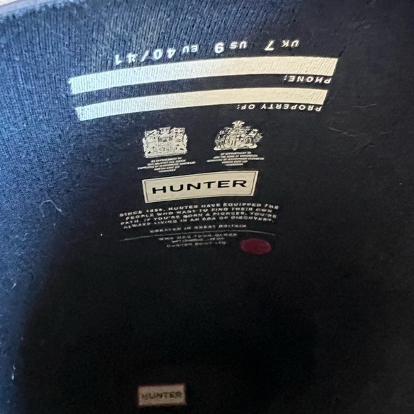 Hunter tall boots - Picture 4 of 4